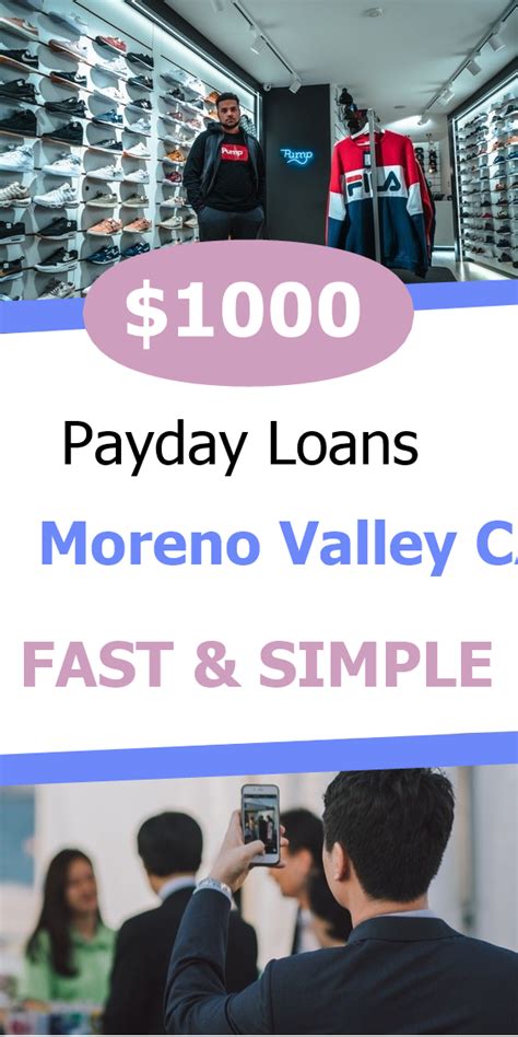 Payday Loans Moreno Valley
